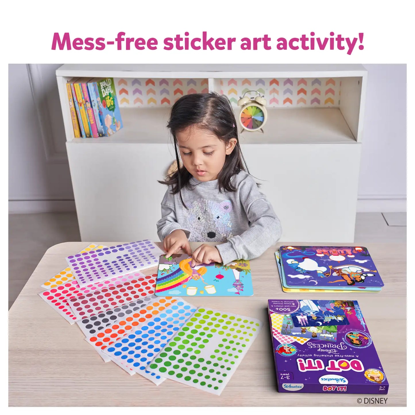 Dot it!: Disney Princesses | No mess sticker art (ages 3-7)