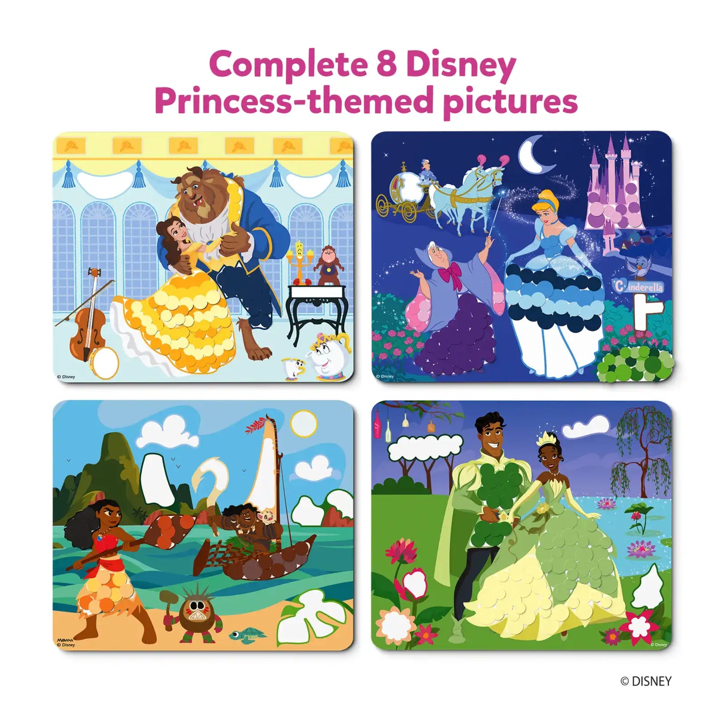 Dot it!: Disney Princesses | No mess sticker art (ages 3-7)