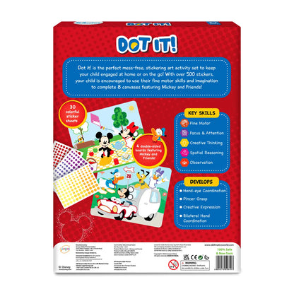 Mickey Mouse sticker activity set from Dot it! Mickey and Friends product display