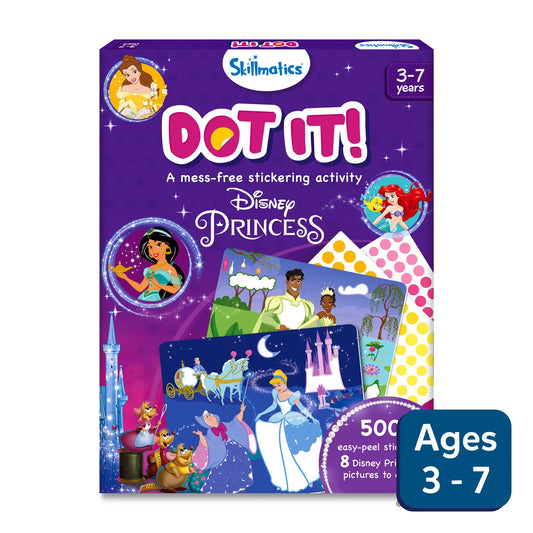 Dot it!: Disney Princesses | No mess sticker art (ages 3-7)