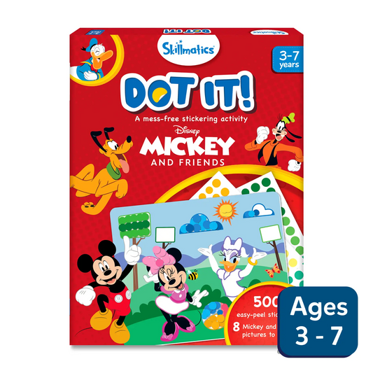 Dot it!: Mickey and Friends | No mess sticker art (ages 3-7)