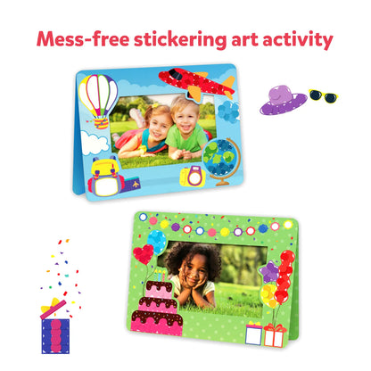 Dot it! Photo Frames | No mess sticker art (ages 3-7)