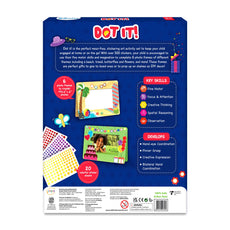Dot It sticker art activity set with colorful stickers for kids ages 3-7