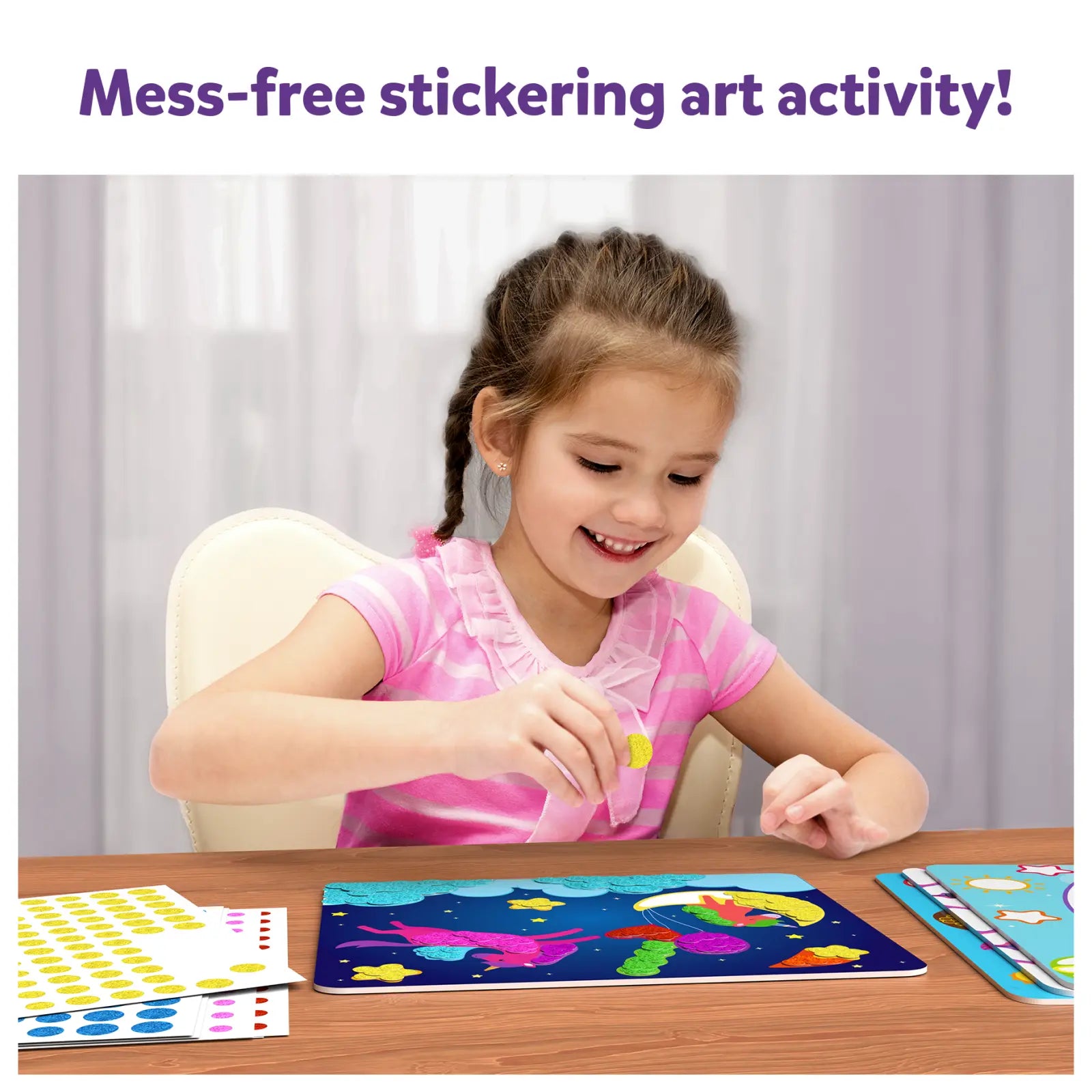 Dot it! Sparkle Edition: Unicorns & Princesses | No mess sticker art (ages 3-7)