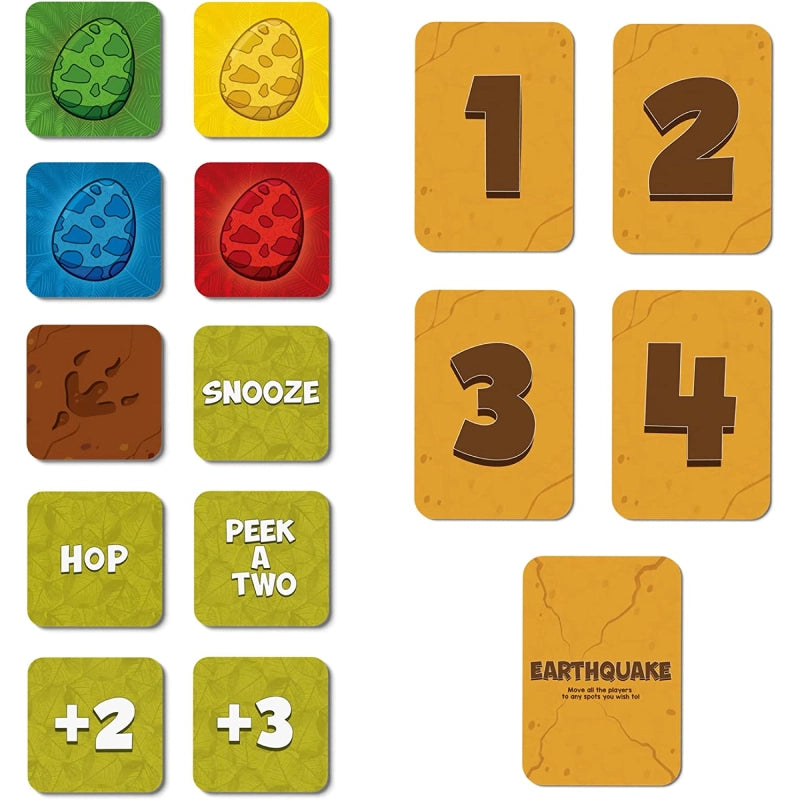 Egg Hunt : Dinosaur Themed | Memory & Strategy Game (ages 2+)