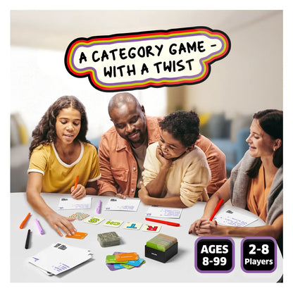 First to 5 | Quick Category Game with a Twist (ages 8+)