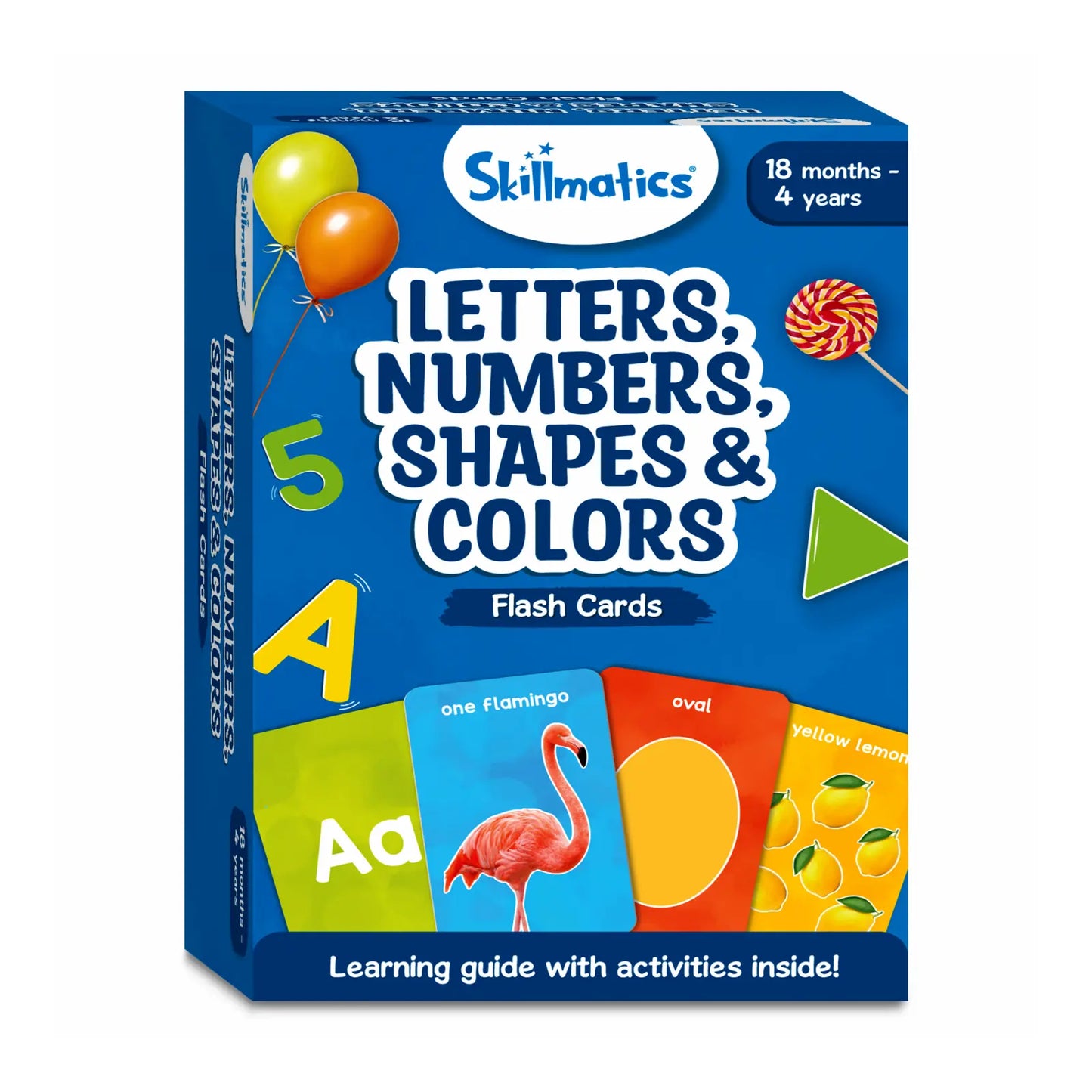 Flash Cards for toddlers: Letters, Numbers, Shapes & Colors (ages 1-4)