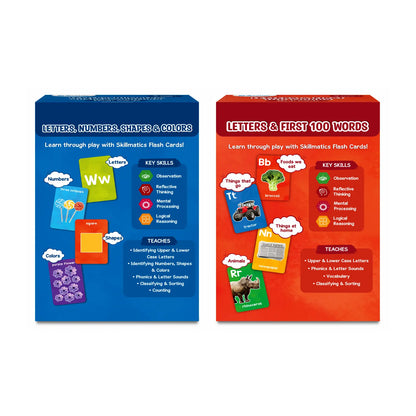 Flash Cards Combo: Letters, Numbers, Shapes, Colors & Words (ages 1-4)