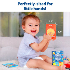 Educational flashcards for toddlers featuring letters numbers shapes and colors from Flash Cards for Toddlers product