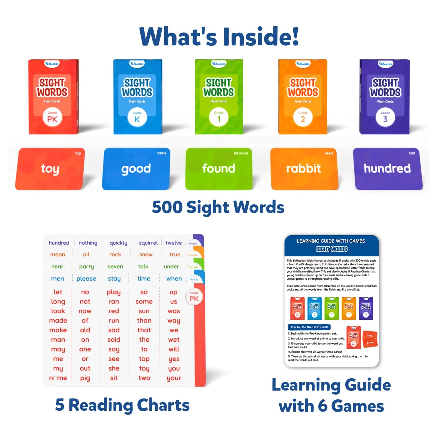 Sight Words | Flash Cards (ages 4-9)