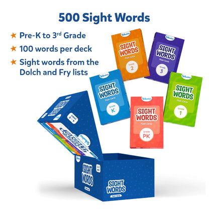 Sight Words | Flash Cards (ages 4-9)