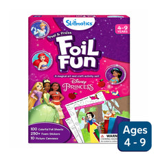 Disney Princess foil art kit for kids ages 4 to 9, no mess art activity