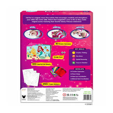 Disney Princess foil art kit for kids ages 4 to 9 with no mess art fun