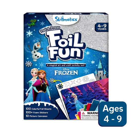 Foil Fun: Disney Frozen |  No Mess Art Kit (ages 4-9)