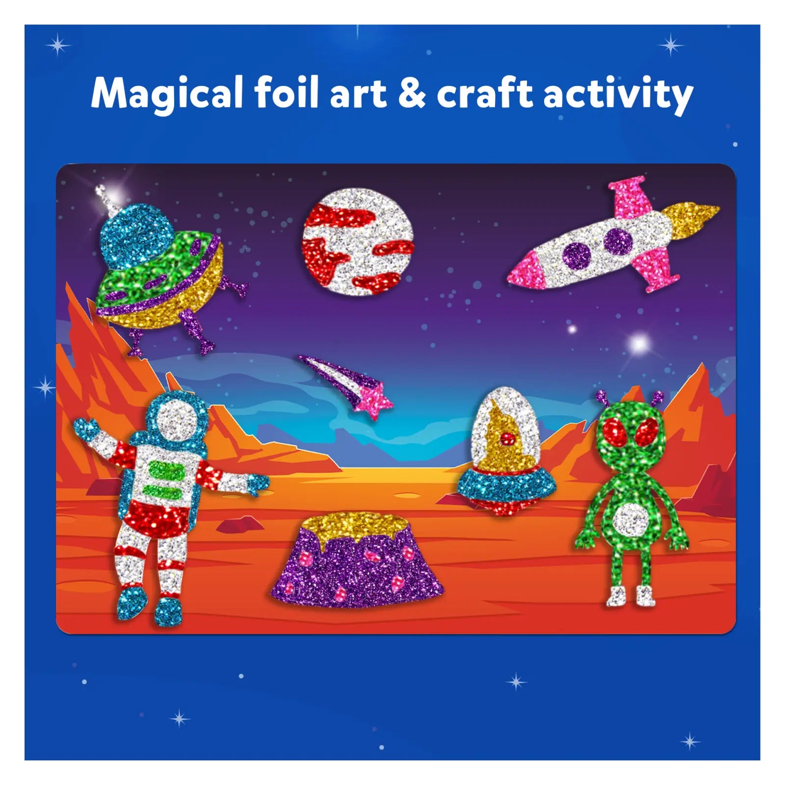 Foil Art Craft Kit - 6-in-1