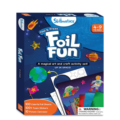 Foil Fun: Up in Space |  No Mess Art Kit (ages 4-9)