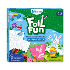 Skillmatics Foil Fun Easter Edition craft kit for kids ages 4-9 with vibrant art supplies