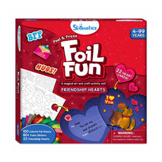 Skillmatics Foil Fun Friendship Hearts Craft Kit for kids aged 4 and up
