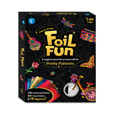 Foil Art Craft Kit from Foil Fun Pretty Patterns No Mess Art Kit for ages 7+