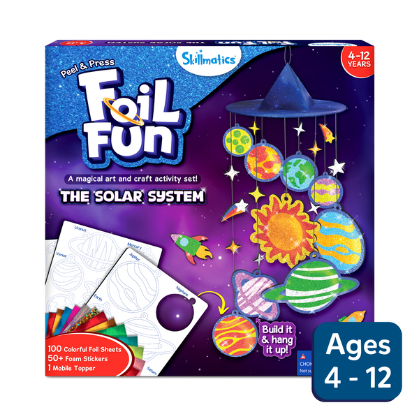 Foil Fun　Skillmatics アメリカ製 Skillmatics Space-Themed No-Mess Foil Art Kit for Kids