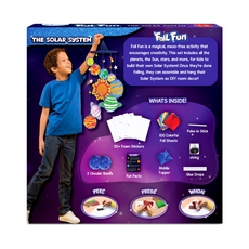 Foil Fun Solar System Craft Kit for kids ages 4-12 no mess art activity