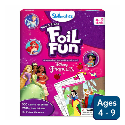 Disney Princess foil art kit for creative crafting and coloring projects