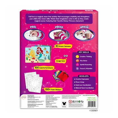 Disney Princess foil art activity kit for creative kids from Foil Fun Disney Princess