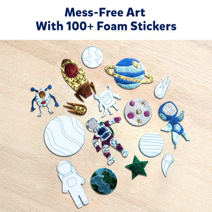 Foil Fun: Up in Space |  No Mess Art Kit (ages 4-9)