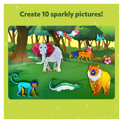Foil Fun: World of Animals Megapack | No Mess Art Kit (ages 4-9)