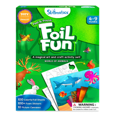 Foil Fun Art and Craft Activity Set from World of Animals No Mess Art Kit for Kids
