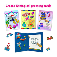 Greeting card making kit from Foil Fun: Card Making Set, perfect for kids ages 4-9