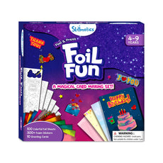 Foil Fun Card Making Set No Mess Art Kit for Kids Ages 4-9