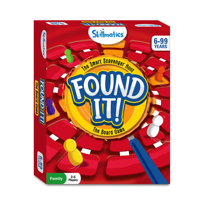 Found It! Board Game | Smart scavenger hunt (ages 6+)