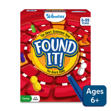 Found It! Board Game for smart scavenger hunts designed for ages 6 and up