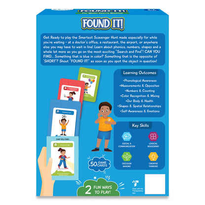 Found It! For When You're Waiting | Smart Scavenger Hunt Game (ages 4-7)