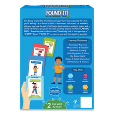 Found It! game box for smart scavenger hunt fun for ages 4-7