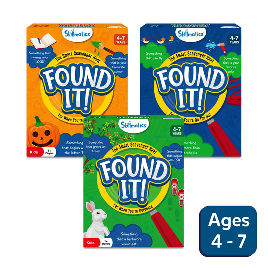 Found It! Smart Scavenger Hunt Gift Bundle (ages 4-7)