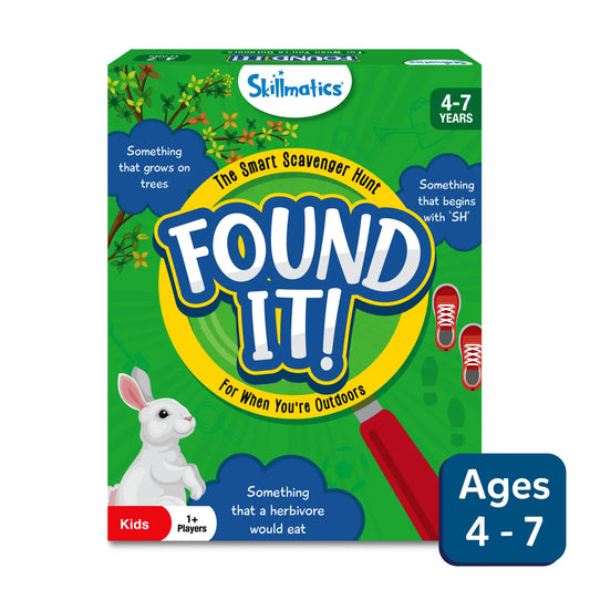 Found It! Outdoor Edition | Smart scavenger hunt (ages 4-7)