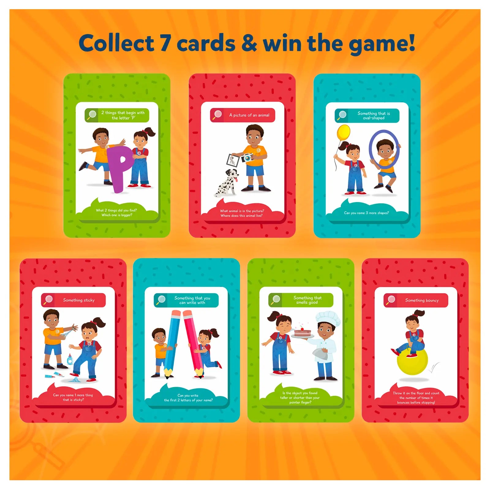 Found It! Indoor Edition | Smart scavenger hunt (ages 4-7)