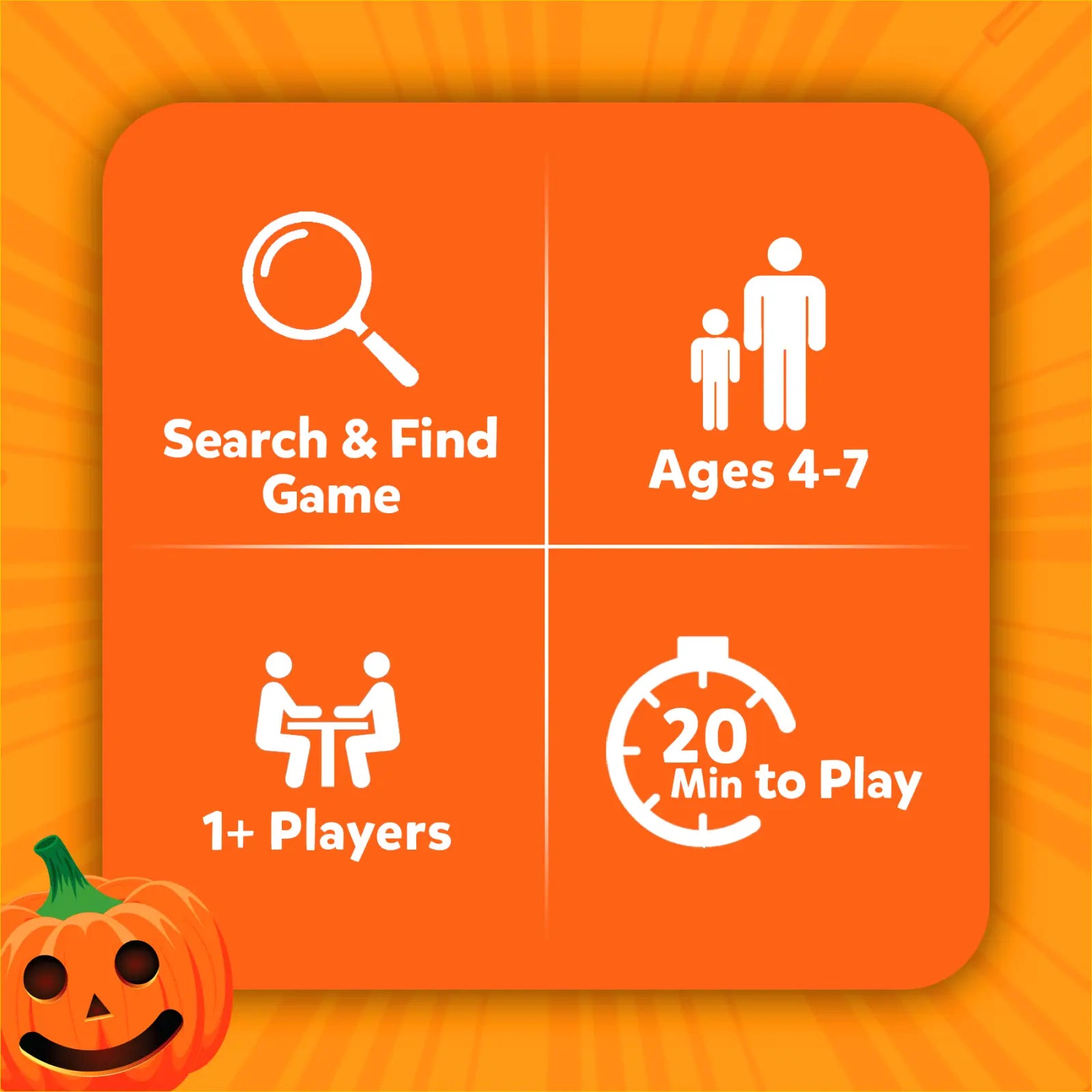 Found It! Indoor Edition | Smart scavenger hunt (ages 4-7)