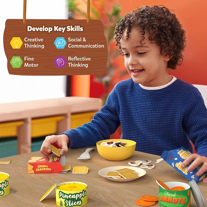 Grocery Set | Pretend Play Food Set (ages 3-7)