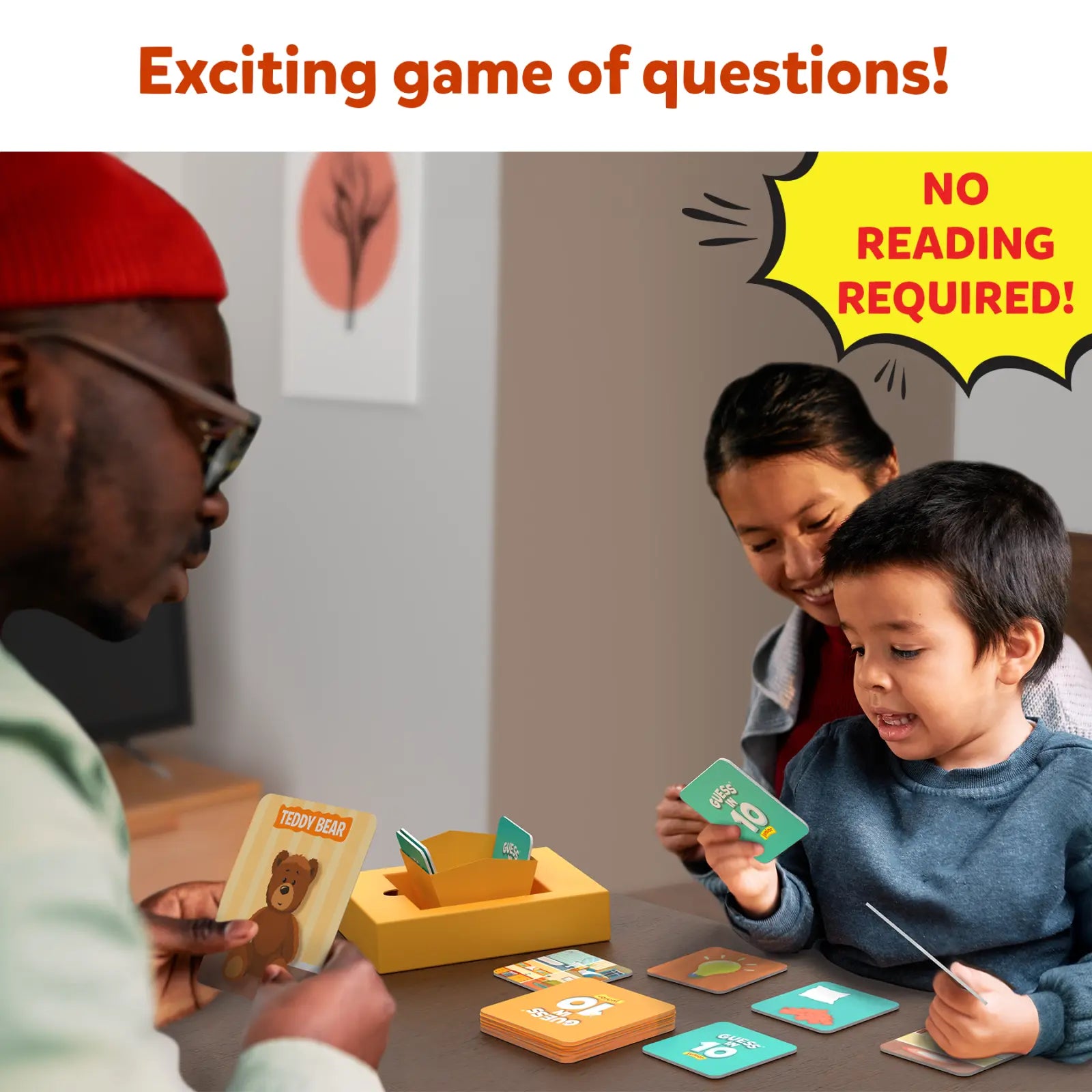 Guess in 10 Junior: Inside My House | Trivia card game (ages 3-6)