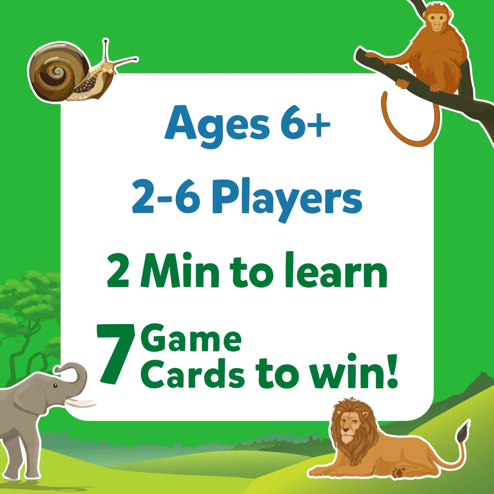 Guess in 10: Animal Planet | Trivia card game (ages 6+)