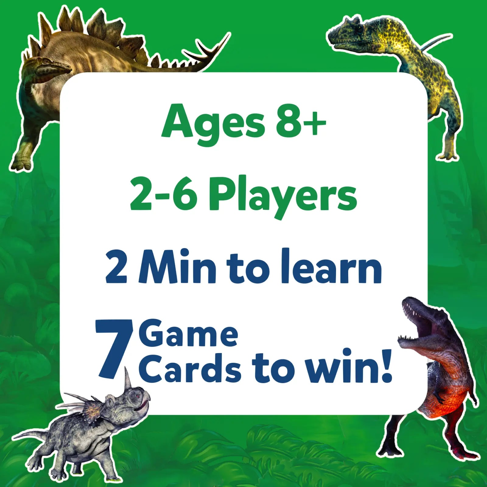 Guess in 10: Deadly Dinosaurs | Trivia card game (ages 8+)