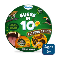 Guess in 10 animal planet trivia card game for kids ages 6 and up