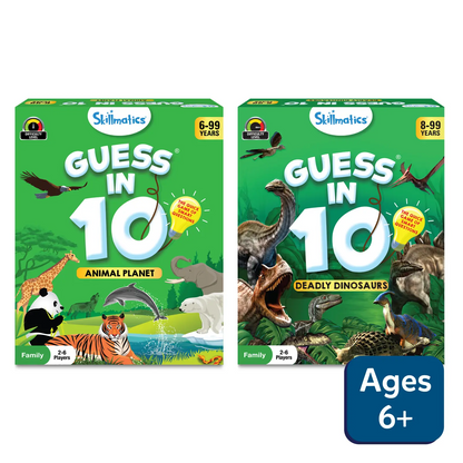 Guess in 10 Combo: Animal Planet + Deadly Dinosaurs (ages 6+)