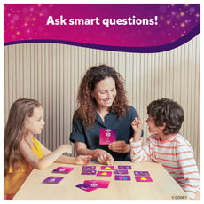 Disney-themed card game Guess in 10 Junior Disney Princess trivia for young children