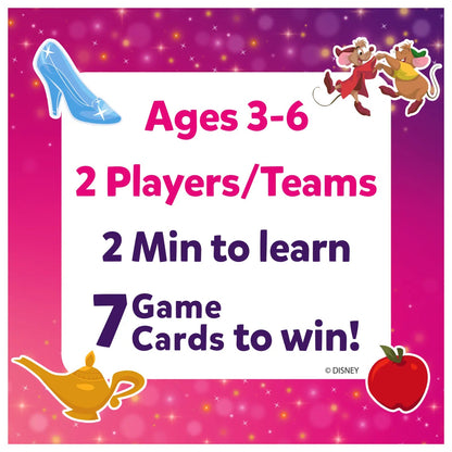 Guess in 10 Junior: Disney Princess  | Trivia card game (ages 3-6)