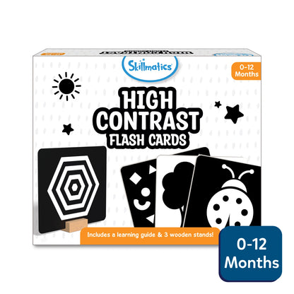 High Contrast Flash Cards for Infants (0-12 months)