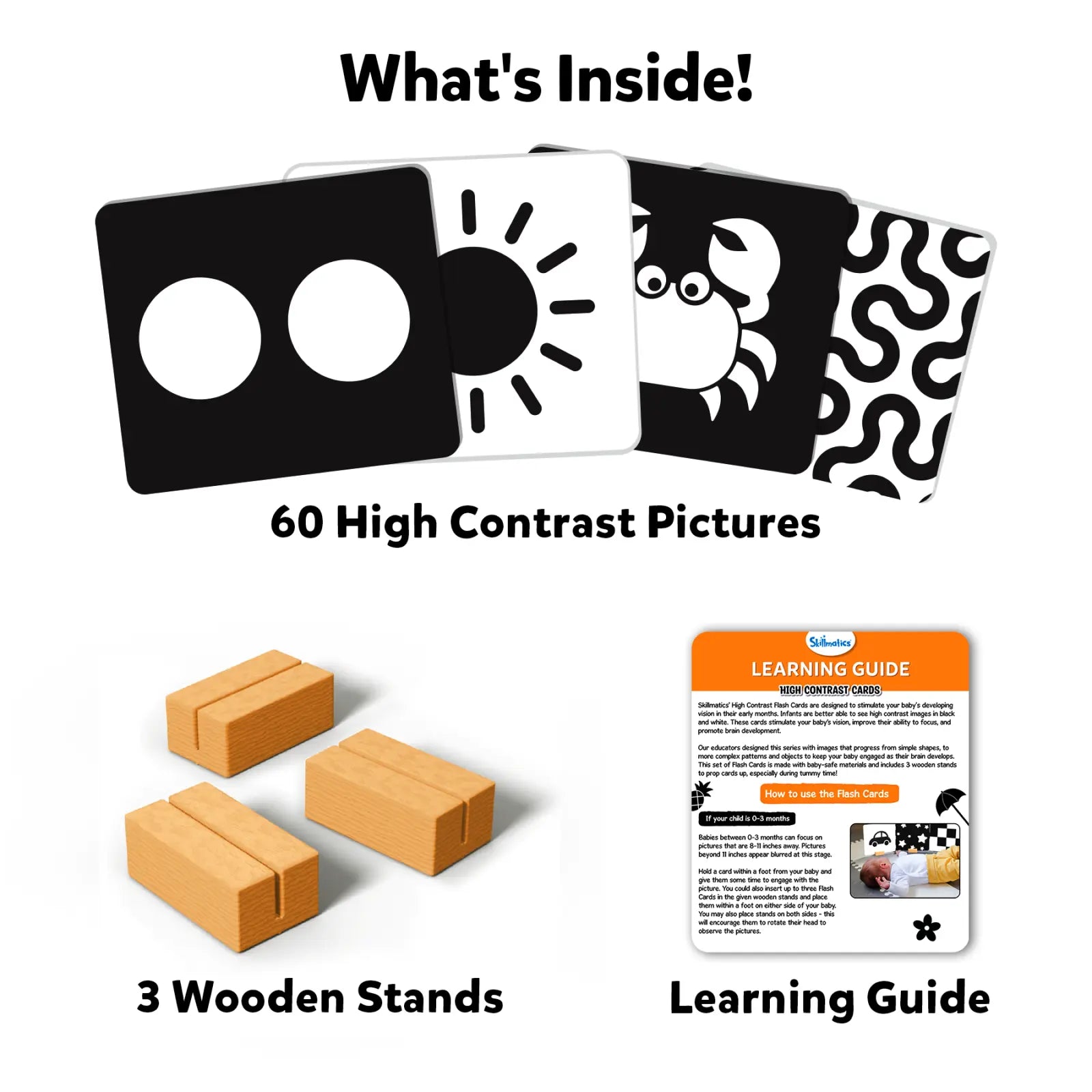 Buy High Contrast Flash Cards for Infants – Skillmatics US buy-high-contrast-flash-cards-for-infants-skillmatics-us